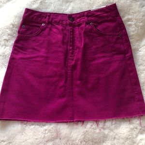 Topshop Denim Skirt